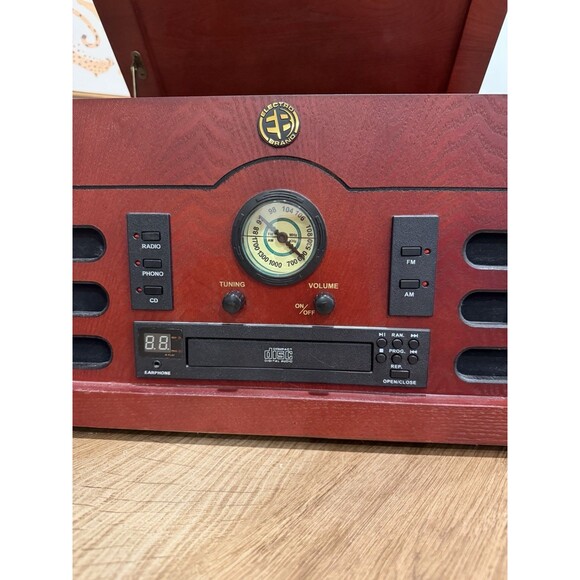 Electro Brand Record/cassette/CD Player, and AM/FM Radio (please read!) Tested - Picture 3 of 6